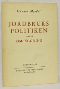 Jordbrukspolitiken under omläggning.
