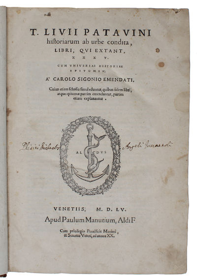 Historiarum ab urbe condita, libri, qui extant,…