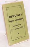 Memorias del Congreso Intercontinental de federaciones locales de la C.N.T. de España en el Exilio [cover title]