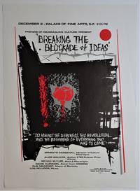 ( Political poster) Breaking the Blockade of Ideas. December 2 - Palace of Fine Arts, S.F.