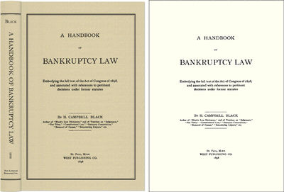 A Handbook of Bankruptcy Law