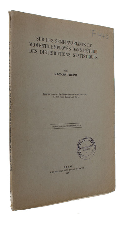 Sur les Semi-Invariants et Moments Employés dans…
