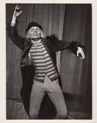 Waiting for Godot (Collection of four original photographs and a program from the 1956 Broadway play) by Samuel Beckett (playwright); Herbert Berghof (director); Ben Mancuso (photographer); Bert Lahr, E.G. Marshall, Alvin Epstein, Kurt Kasznar, Luchino Solito de Solis (starring) - 1956