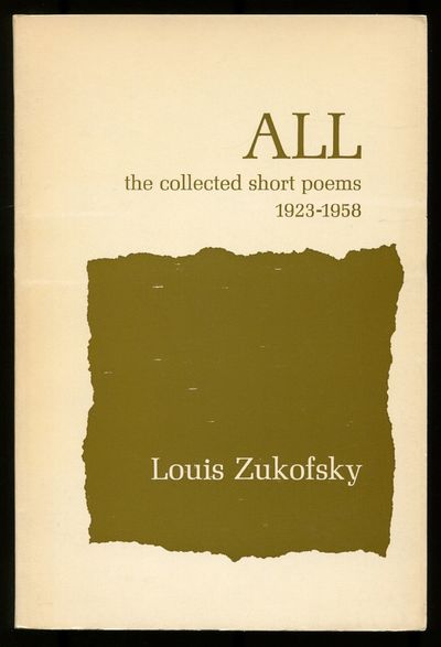 All: The Collected Short Poems 1923-1958