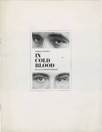 In Cold Blood (Original program from the 1967 film) by Brooks, Richard (director, screenwriter); Truman Capote (novel); Robert Blake, Scott Wilson, John Forsythe, Paul Stewart, Gerald S. O'Loughlin (starring) - 1967