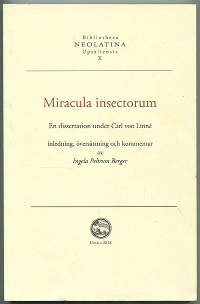 Miracula insectorum. En dissertation under Carl…