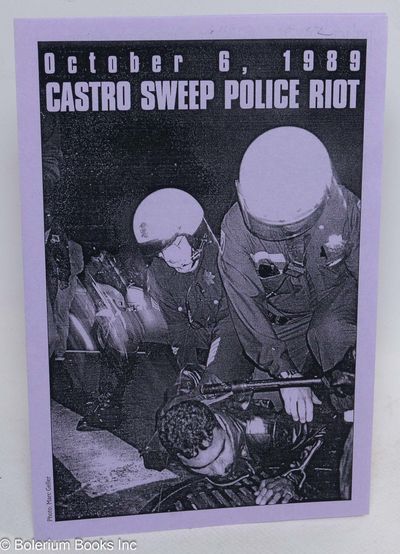San Francisco: Castro Sweep Project, 1999. Pamphlet. 4p., 5.5x8.5 inches, pamphlet accompanying the ...
