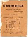 La Medicina Naturale. Rivista Bimensale. No. 17 (July-Aug 1918)