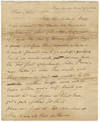 Autograph letter signed "B[enjamin] P Howell" to Mrs. Anna Howell, Fancy Hill [Berks County, Pennsylvania]