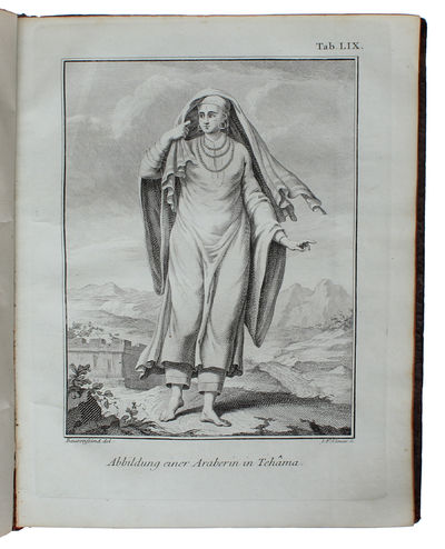 Reisebeschreibung nach Arabien und andern umliegenden Ländern. 2 vols. - [ON OF THE MOST IMPORTANT TRAVEL ACCOUNTS OF ARABIA] (photo 6)