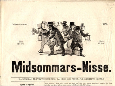 Midsommars-Nisse. Illustrerad muntrationstidning…