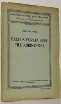 Paulus' första brev till korintierna.