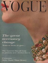 image of Vogue Magazine (incorporating Vanity Fair). November 15, 1959. Vol. 134. No. 9.