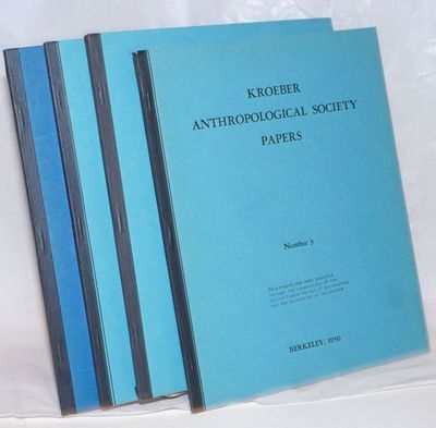 Berkeley: the Society, 1952. Paperback. Four issues of the 8.5x11 inch paperbound publication, mimeo...