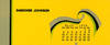 Calendar for 1949. Set of Art Deco blotters