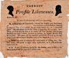 [Advertising Handbill] - Correct Profile Likenesses ....