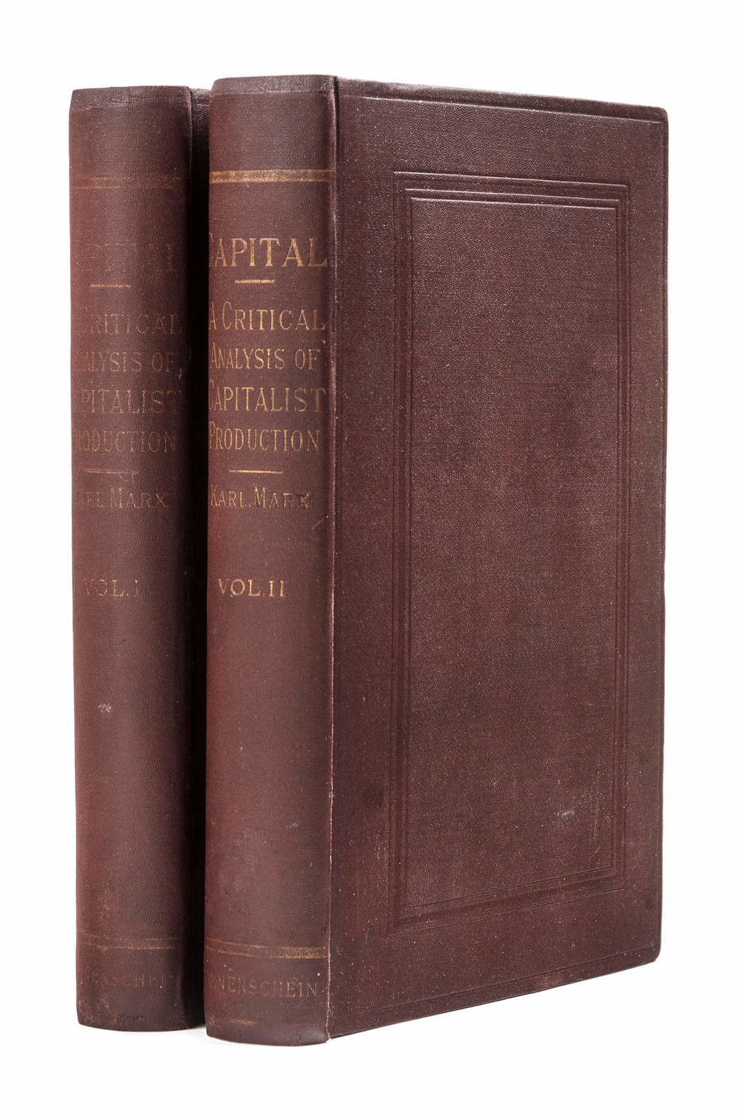 Capital A Critical Analysis of Capitalist Production (Das Kapital) by