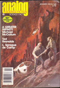 Analog Science Fiction / Science Fact, November 1980 (Volume 100, Number 11 ) by Stanley Schmidt; Michael McCollum; Ray Thorne; Ted Reynolds; Marc Stiegler; Laurence M. Janifer; William Tuning; L. Sprgaue de Camp; James Oberg; G. Harry Stine - Paperback - November 1980 - from Books of the World (SKU: RWARE0000002136)