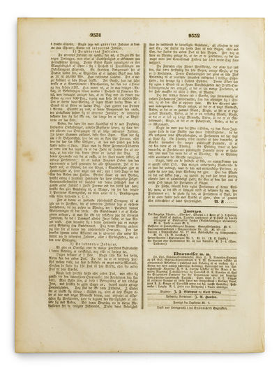 1) A.F. Hvo er Forfatteren af Enten-Eller. 2) Taksigelse til Hr. Professor Heiberg 3) En lille Forklaring 4) En Erklæring og Lidt til  [Printed in: Fædrelandet, edt. Giødwad and Ploug]. - [ANTICIPATING MODERN LITERARY THEORY MY MORE THAN A CENTURY] (photo 5)
