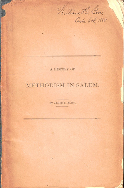 A History of Methodism in Salem