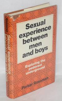 image of Sexual experience between men and boys; exploring the pederast underground