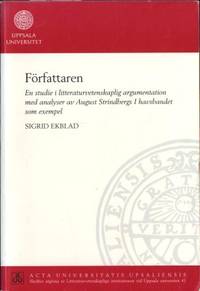 Författaren. En studie i litteraturvetenskaplig…
