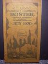 St. Louis Chamber of Commerce Roster, July 1920 Individual Membership , Firm Membership, Sub-Division Membership