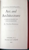 Art and Architecture. A Bibliography of Bibliographies.