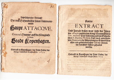 Auß-führlicher Verlauff, der von schwedischer…