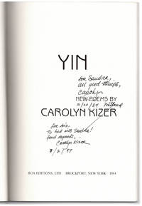 image of Yin: New Poems.