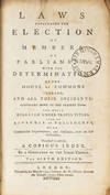 Laws Concerning the Election of Members of Parliament..