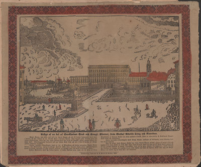 Utsigt af en del af Stockholms stad och kongl.…