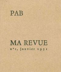 cover of Ma Revue. No. 1 (Janvier 1951) through No. 10 (Avril 1952) (all published)