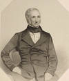 Lithographed portrait by J.H. Maguire. 44x30cm