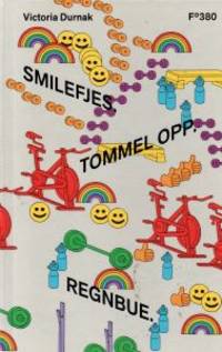 Smilefjes. Tommel opp. Regnbue.