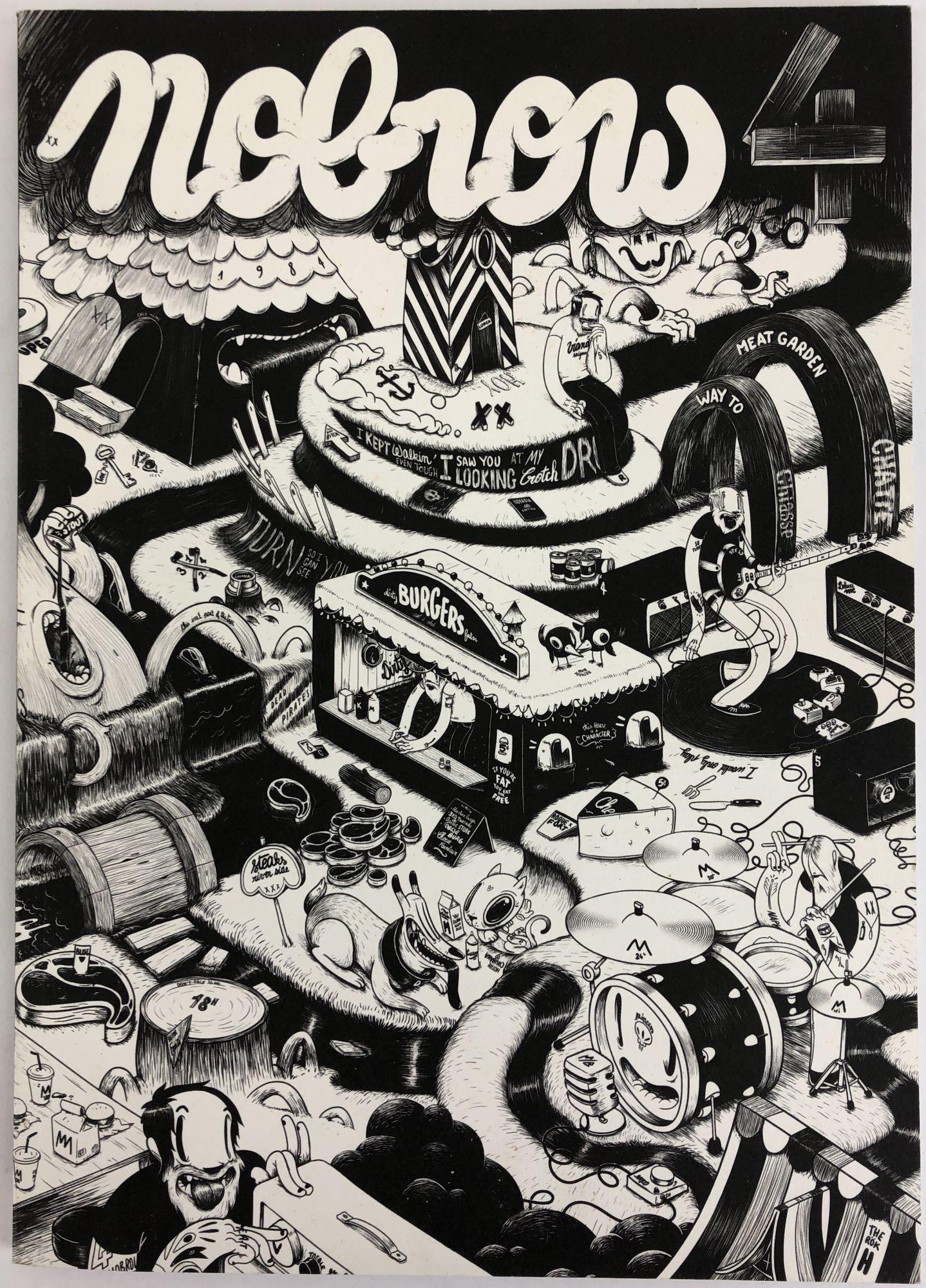アート・デザイン・音楽 Nobrow 4 Night & Day 2344/3000 NOBROW 4: NIGHT AND DAY by McBess and Krug, Nora and Schilling