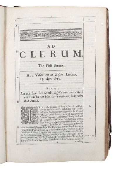 XIV sermons viz. IV. Ad Clerum, III. Ad Magistratum, VII. Ad Populum. The fifth impression. XXXIV sermons viz. XVI ad aulam. VI ad clerum. VI ad magistrum. VIII ad populum (+) Twenty sermons viz. XVI Ad Aulam. III Ad Magistratum. I Ad Populum. Second ... (photo 4)
