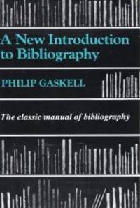 image of A New Introduction to Bibliography
