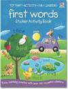 Early Learning Sticker Activity Book - First Words (Sticker Activity Books)