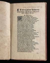 A Mery Playe Betwene the Pardoner and the Frere the Curate and Neybour Pratte