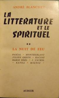 LA LITTERATURE ET LE SPIRITUEL