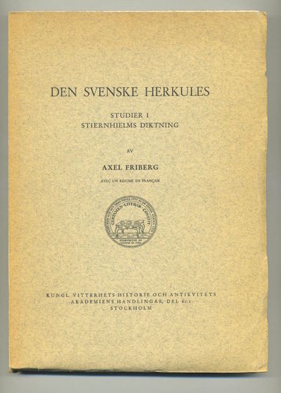 Den svenske Herkules. Studier i Stiernhielms…
