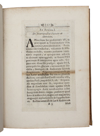Hodegetici ad artem concionatoriam Carpzoviani uberior explanatio privatis usibus (photo 4)