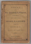 Trial of Mrs. Elizabeth G. Wharton, On the Charge of Poisoning General W.S. Ketchum: Tried at Annapolis, Md., December, 1871–January, 1872