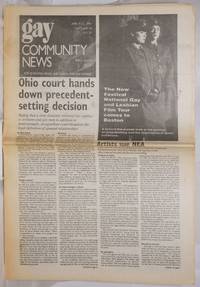image of GCN: Gay Community News; the weekly for lesbians and gay males; vol. 18, #37, April 9-15, 1991: Ohio Domestic Violence Law