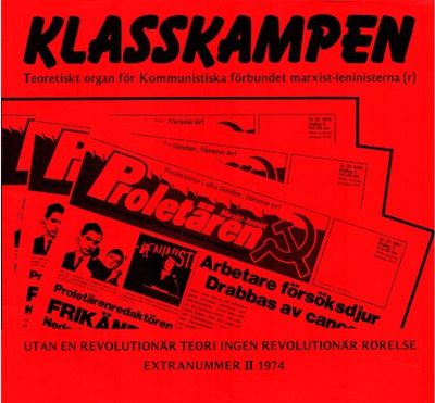 Klasskampen. Extranummer II 1974. Teoretiskt…