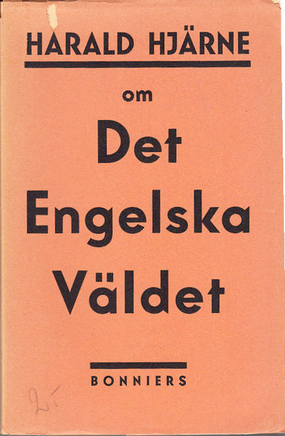 Engelsk imperialism och parlamentarism. Ur Harald…