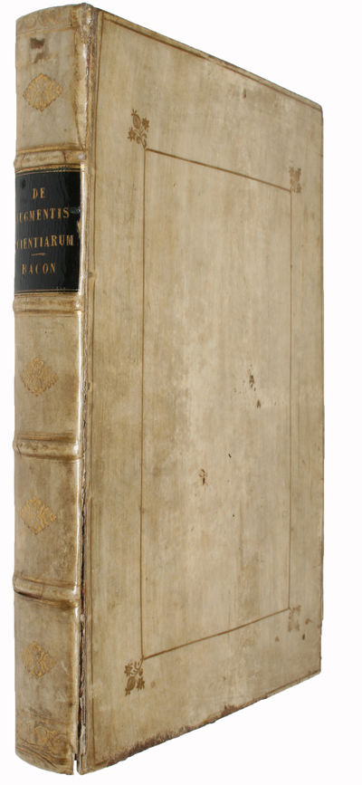 Opera. Tomus primus: Qui continet De Dignitate & Augmentis Scientiarum. Libros IX [i.e.: De Augmentis Scientiarum]. (All). - [A NEW FOUNDATION FOR SCIENCE] (photo 3)