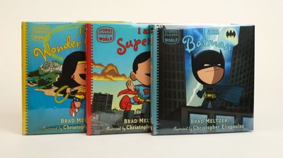 STORIES CHANGE THE WORLD: DC SUPERHEROES [I AM WONDER WOMAN, I AM SUPERMAN, I AM BATMAN] [3 Volumes] [All Volumes Signed]