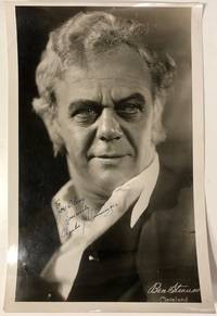 Oversized inscribed photograph